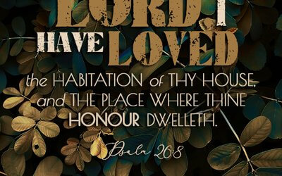 Psalm 26:8